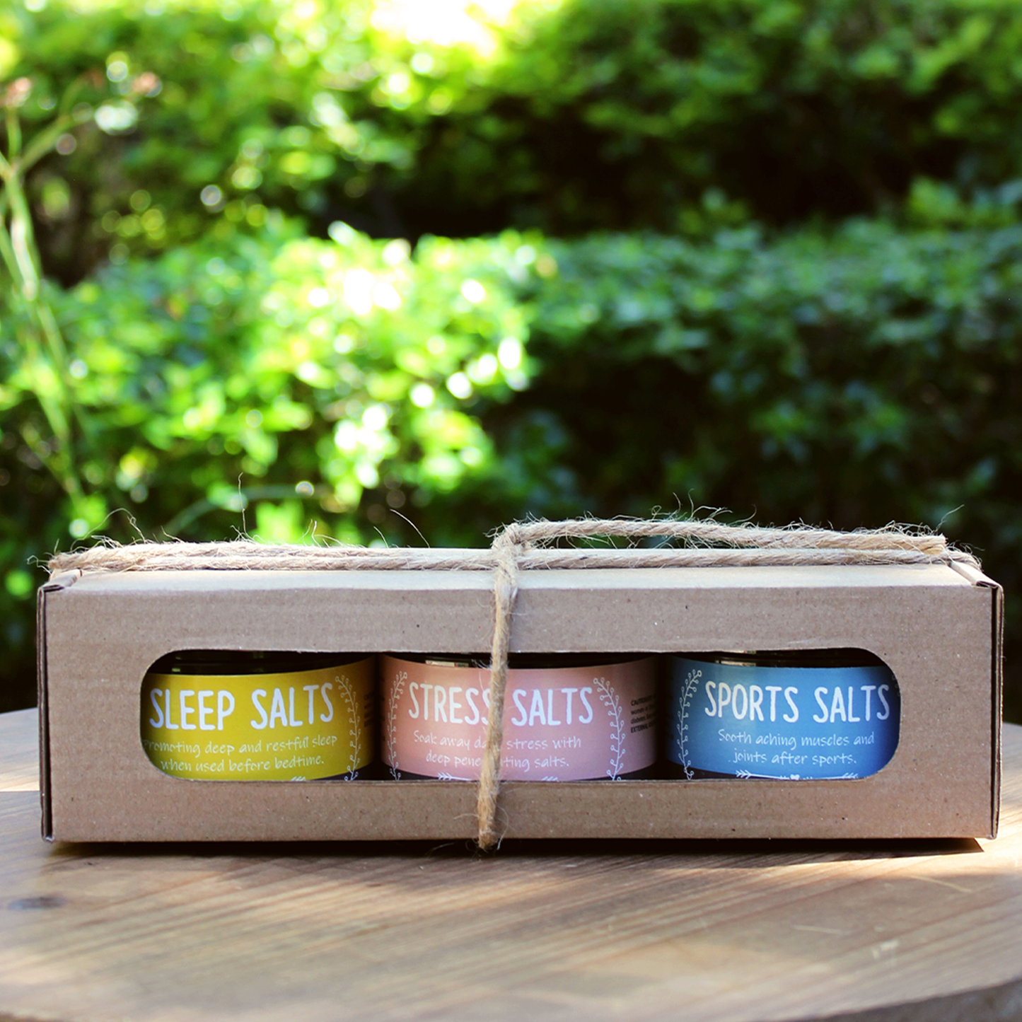 Three Tubs Healing Salts Gift Box