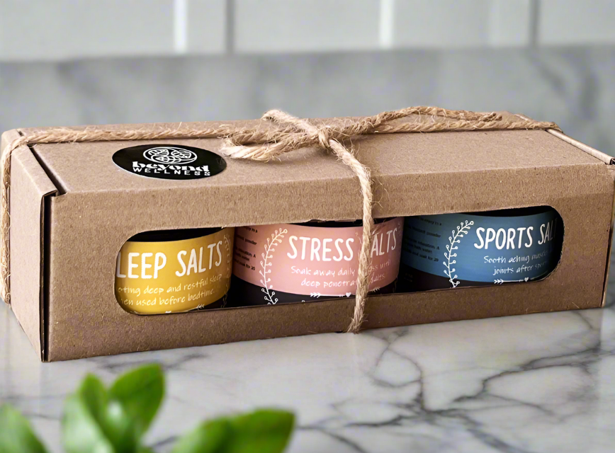 Three Tubs Healing Salts Gift Box